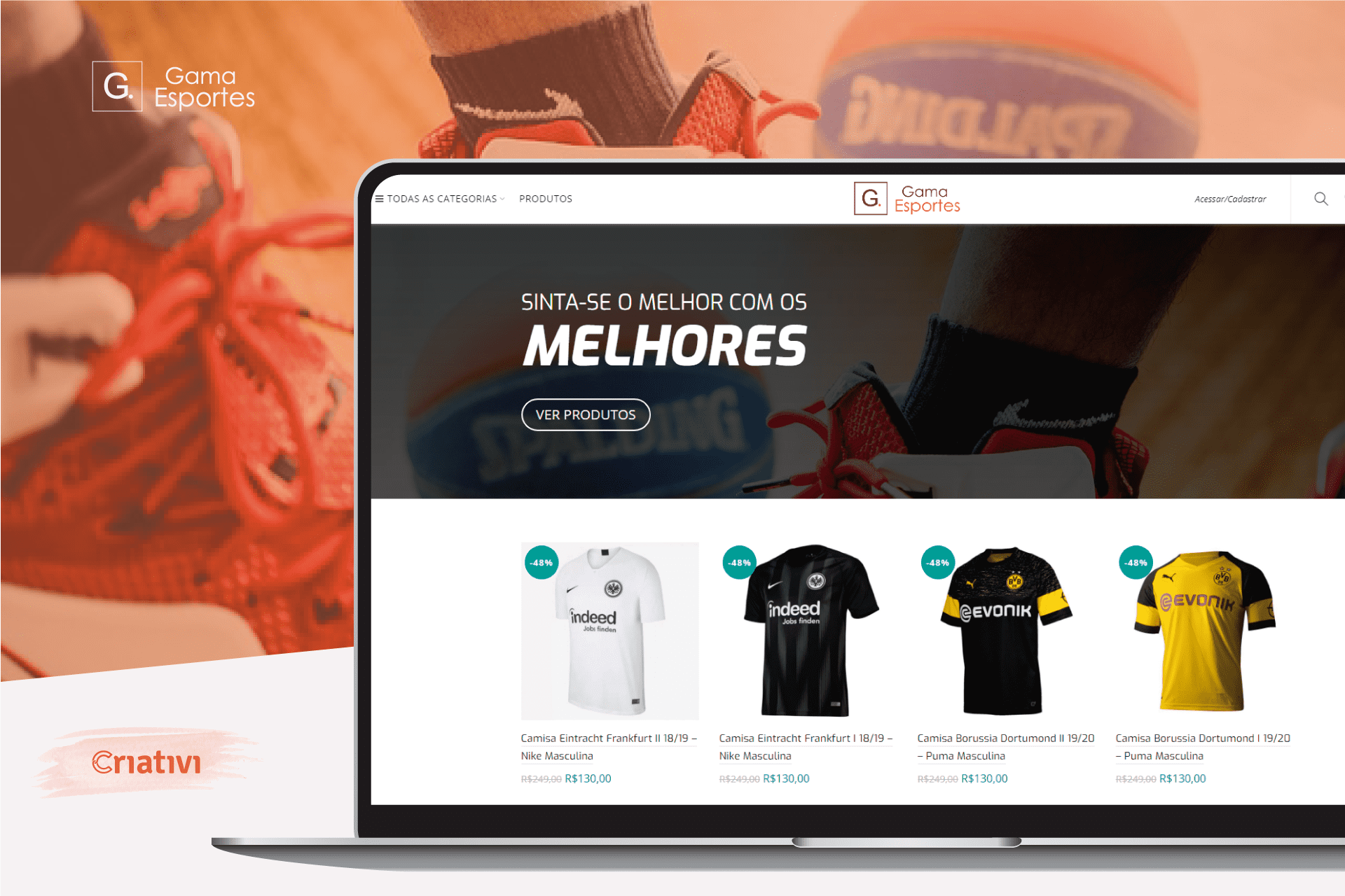 E-Commerce Gama Esportes